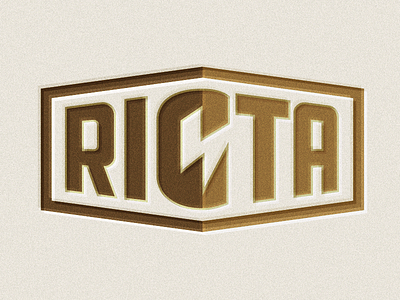 Ricta Logo idea brand identity logo