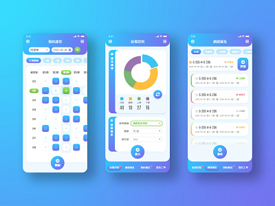 A blue UI for mobile app design app application branding creative design illustration mobile app mobile app design mobile design mobile ui