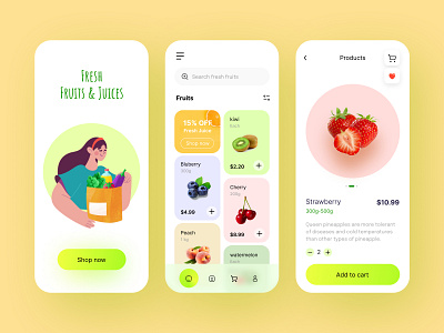 Fruits delivery app