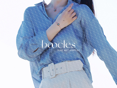 Boocles bracelet brand branding design graphicdesign identity jewelry jewels landing page logo logotype luxe necklace ring ui ux
