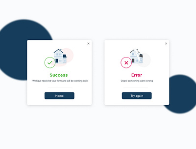 Flash message- Cards app design failure flash message graphic design interface success ui ux validation visual