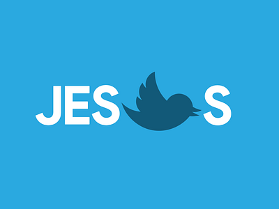 2020 Christian Rebrand fun - Twitter 👉 Jesus 🕊 2020 bird christian christian logo fun jesus logo new rebrand rebranding retweet tweet tweets twitter typographic typography typography art typography design typography logo typography poster