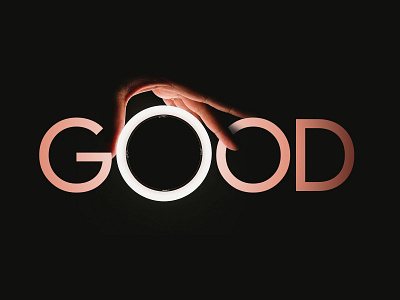 God is Good. 🔎 Look for the good. bright find glorify glory glow god good hand lense light look magnify poster search shine typogaphy typographic typography art typography design typography logo