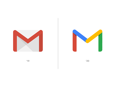 Gmail Logo Update New 2020 Transparent Google Rebrand Concept