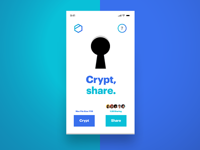 Tresorit. "🔐 Crypt, 🔗 Share." android app data encrypt encrypted encryption files ios mobile rwd secure security security app security logo security system share size ssl sync web