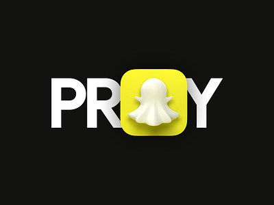 🙏🏻 SnapChat: Pray in the 👻 Spirit. Happy Halloween 2021 3d app chat halloween happy icon pray prayer rebrand snap snapchat