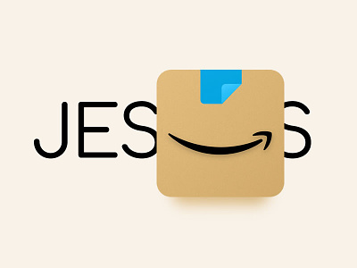 📦 Jesus 👉🏻 Amazon Shopping rebrand fun