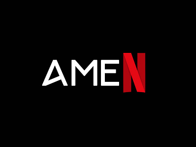 🎬 Netflix rebrand fun - Amen 🙏🏻