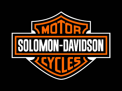 🏍 Harley Davidson rebrand fun - "Solomon, David's Son" app david davidson harley harley davidson icon king king david logo motorcycle rebrand rebranding solomon sturgis typography