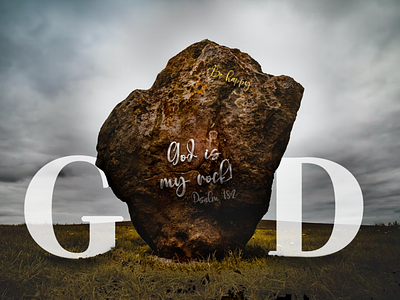 Psalm 18:2 God is my Rock! 🙌🏻