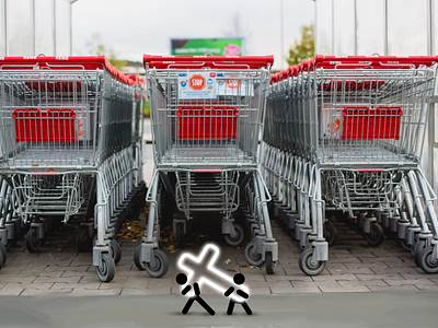 💪 "Help People put their 🛒 Shopping Carts away."