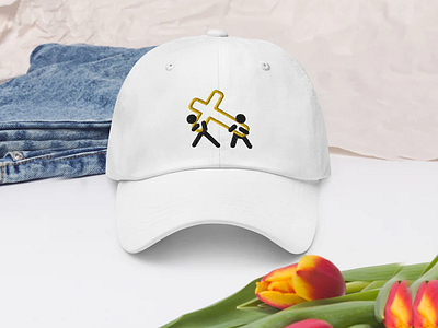 Help People Carry On Hat baseball baseball hat bible cap christian cross dad dad hat hat hats jesus mens mockup snap back snapback swag trucker hat