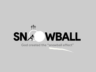 Love is the snowball effect. God is in control. bible born again christ christian christmas easter empty tomb happy holiday holidays jesus love merry neighbor resurrection risen season snowball thy winter