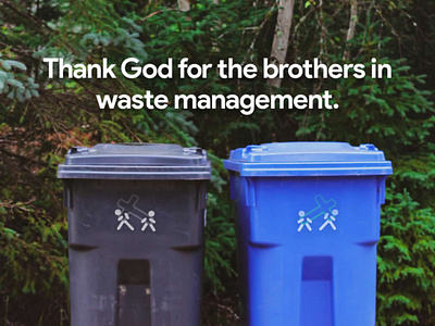 Psalm 113:7 🙏 Thank God for the people in waste management. blessed clean garbage hard help maintenance psalm 113:7 recycle thank you thanks trash waste work