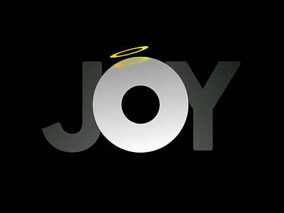 Joy 😇 The ✌ 2nd fruit of the 🕊 Spirit 2nd attitude beattitude bold faith fruit fun gradient halo happy joy reflect reflection second spirit typography wisdom word art