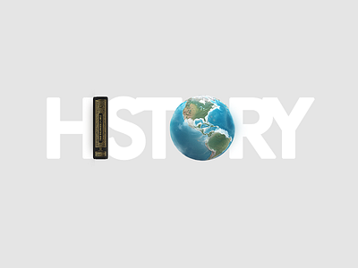 The History of the World bible book earth facts faith genesis globe gospel graphic design history letter art lettering typography typography art world