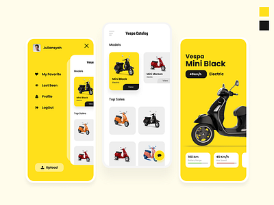 Vespa Catalog - User Interface