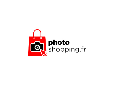 Logo Design Concept for Photo Shopping