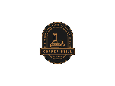 Logo Design Concept for Copper Still branding business classic design illustration logo luxury minimal modern old vector vintage