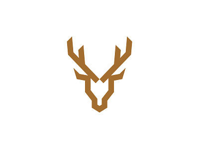 Simple Deer Logo Concept Design