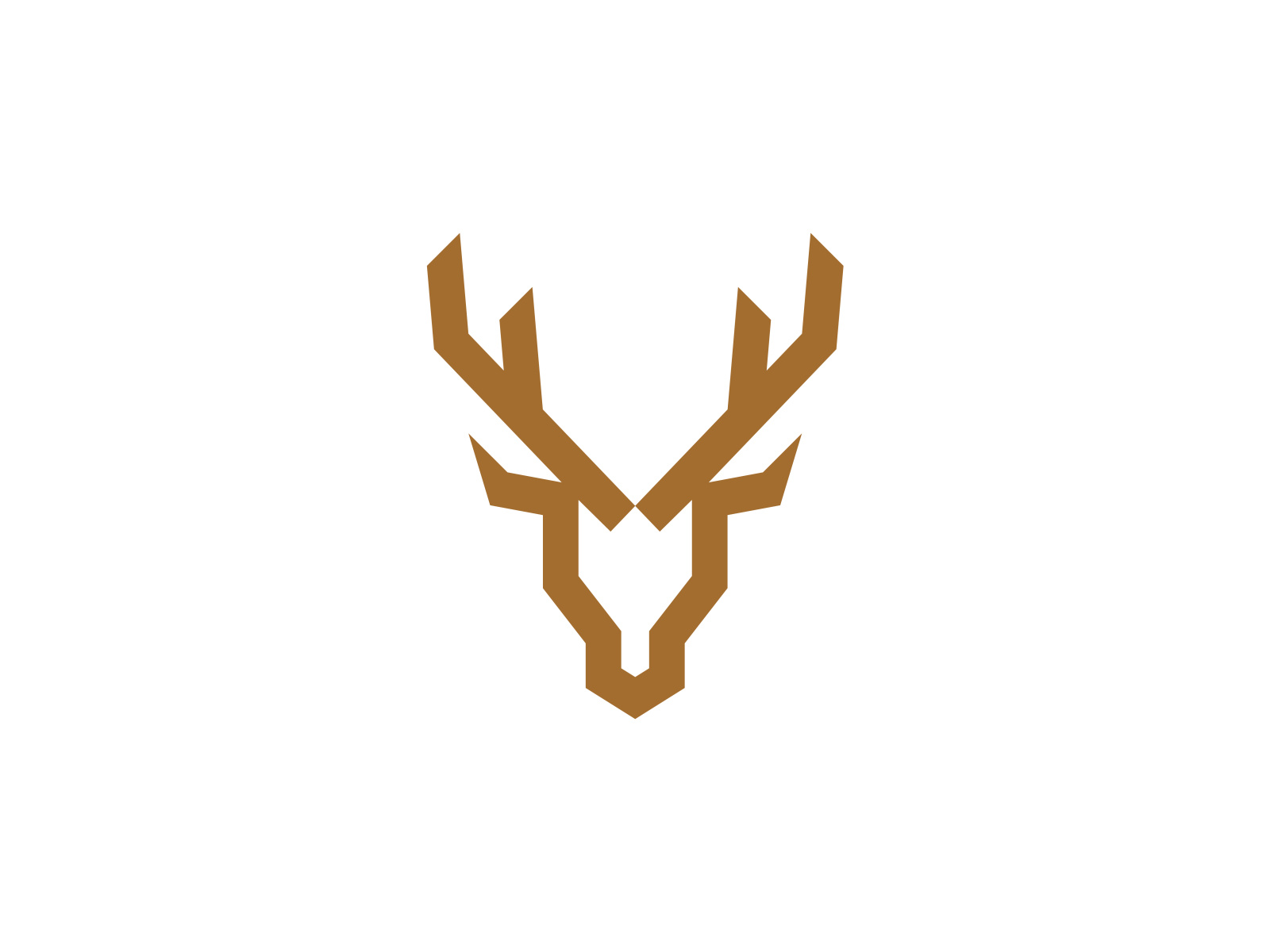 Simple Deer Logo Concept Design by PakTani on Dribbble