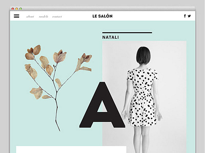 Le SALÓN design website