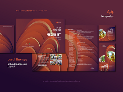 Portfolio MEDAN ITT Indonesia affinity designer art direction background business byhelowpal company cover digital art infographic layout magazine marketing presentation visual design