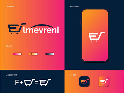 Filmevreni ecommerce logo apps icon brand identity brand logo business logo company logo ecommerce logo fashion logo letter logos minimalist logo monogram logo online logo shop logo text logo website logo