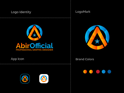 Abir Official Logo Design apps icon brand identity brand logo branding logo business logo clothing brand logo clothing logo company logo fashion logo letter logos logo logo design minimalist logo monogram logo unique logo urban logo