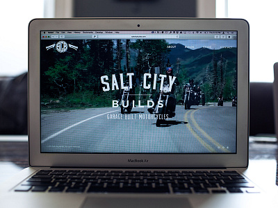 Salt City Builds LIVE design landing moto motorcycle motorcycle website pageweb salt city builds salt lake city video video website