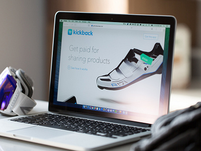 Kickback Landing Page