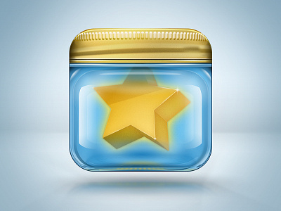 Star in a jar app app icon icon ios ios app icon ios icon jar star