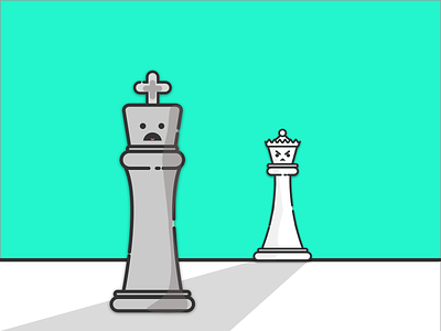 Check Mate check chess fun games king queen sketch vector vector art vector illustration