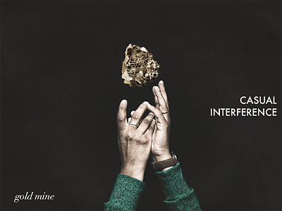 Casual Interference album art didot futura photo collage photography type typography