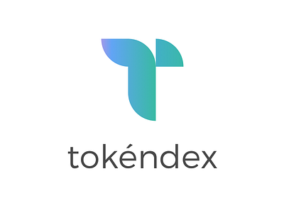 Tokéndex bitcoin branding crypto gradient logo pokedex