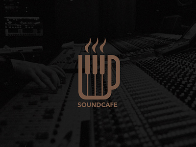 SoundCafe Music Studio Logo Design