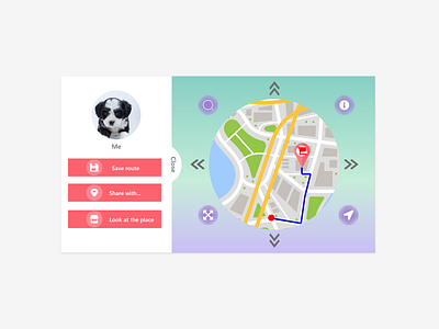 Daily UI: Location Tracker  #020