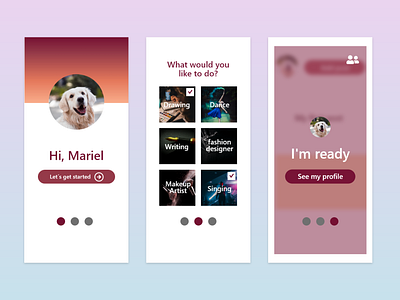 Daily UI: Onboarding  #023