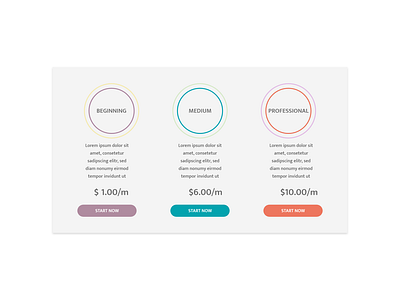 Daily UI: Pricing  #030