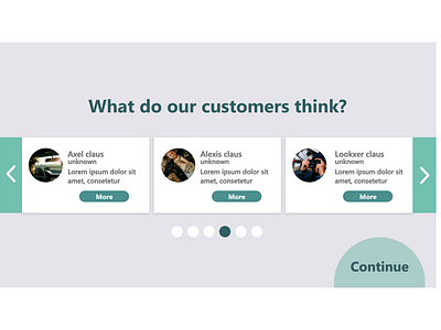 Daily UI: Testimonials  #039