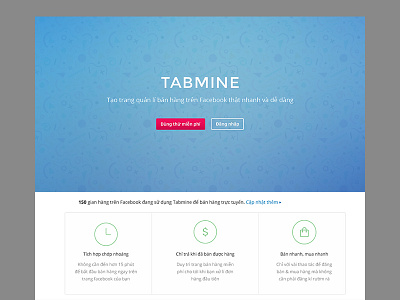 Tabmine - Landing Page