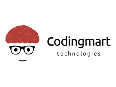 Logo for a web development company character geek logo minimal simple