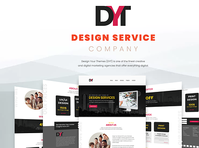 Design Services Company Landing Page Design illustration landing page design minimal ui ui design uiux design ux design uxui design web design website design