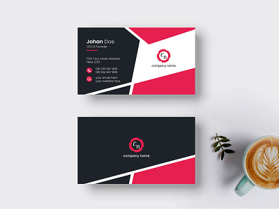 Creative clean and modern business card template creative