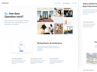 So.. how does it work? landing page real estate ux visual design