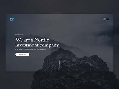 Web Design - Investment Company