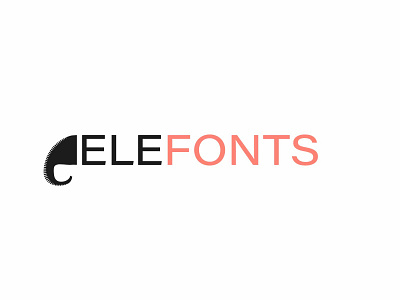 elefont logo adobe animals art design designers elefonts elephant font font design font wep fonts illustration logo sell shop website