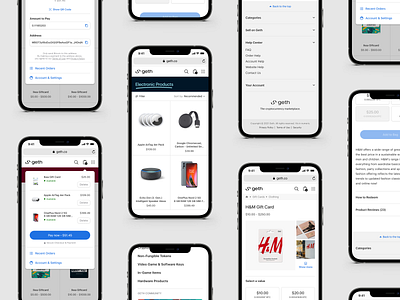 General Overview Mobile Marketplace branding browser logo market marketplace mobile overview typography ui ux