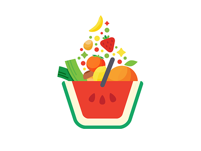 Groceries cart fruits groceries vegetables