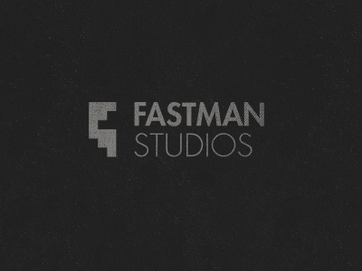 Fastman Studios geometrical logo minimal
